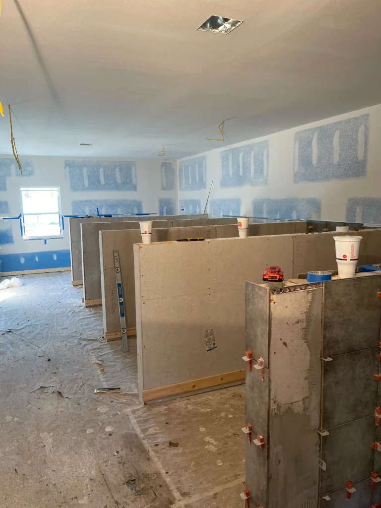 Remodeling project before photo