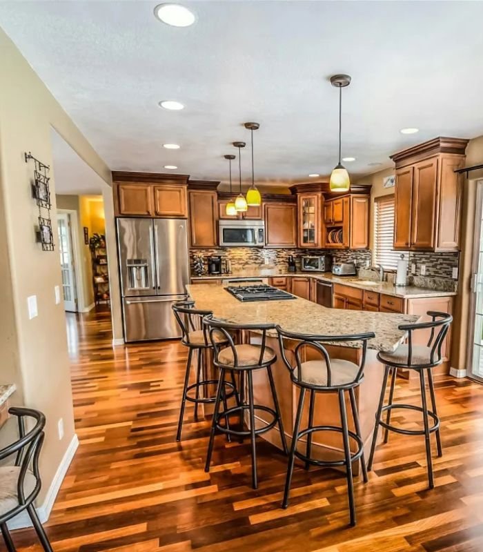 Engineered hardwood flooring