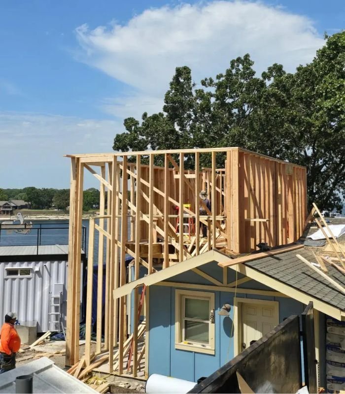 Structural modification work